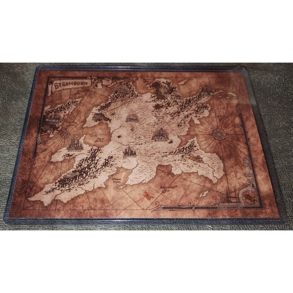 Eric R. Asher Signature & Steamborn Map Card - Picture 2 of 2